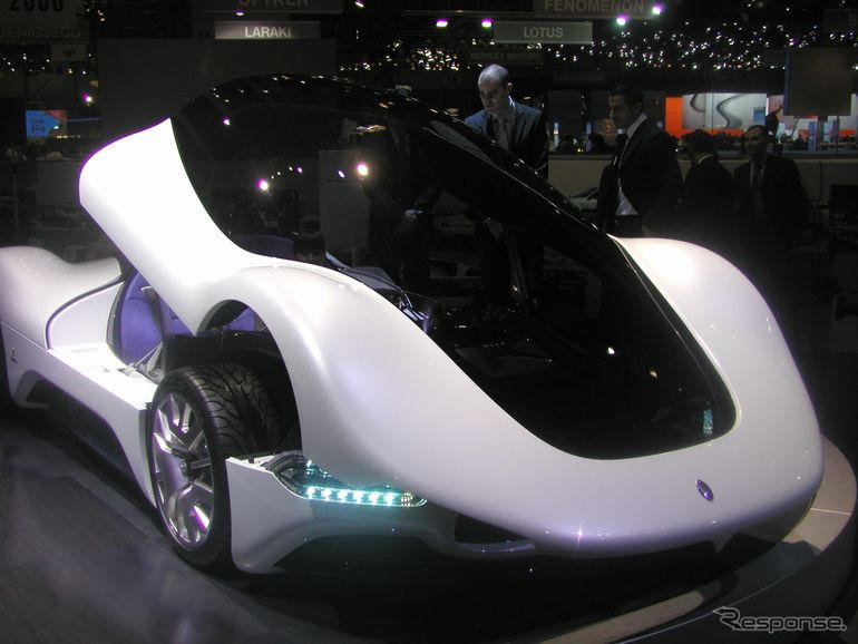 【ジュネーブモーターショー05】ピニンファリーナのコンセプト、バードケージ75