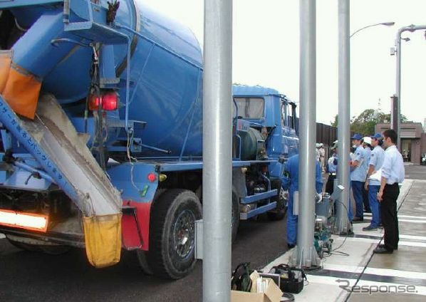 不正改造車両街頭検査（参考画像）