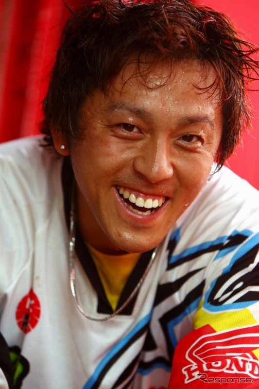 成田亮選手（全日本MX第4戦）