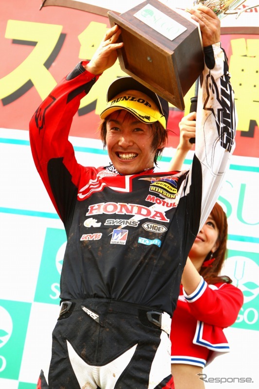 小方誠選手（全日本MX第4戦）