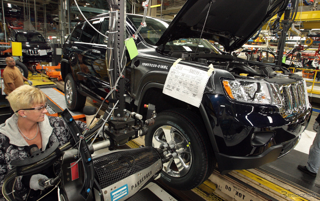 クライスラーグループの米ミシガン州ジェファーソンノース工場