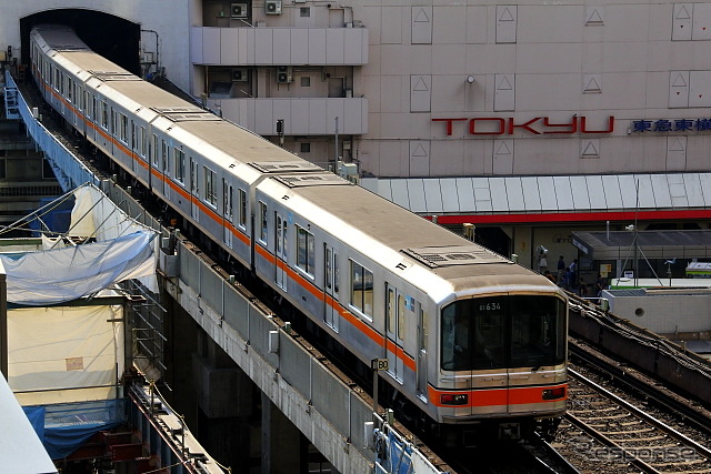 銀座線の01系。2016年度までに全ての車両が1000系に置き換えられる。