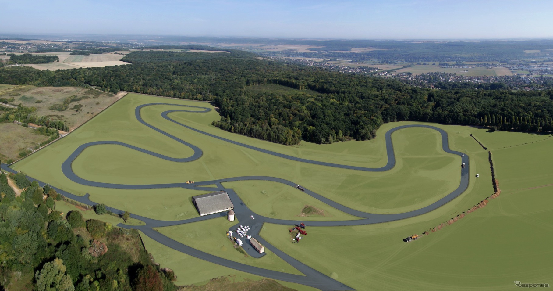 ルノーがフランスに開業した新サーキット