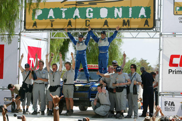 【クロスカントリー ポーラスパンパス】2005年はVW優勝で開幕