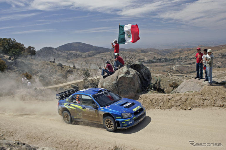 【WRCラリーメキシコ】リザルト…スバル・ソルベルグ連勝