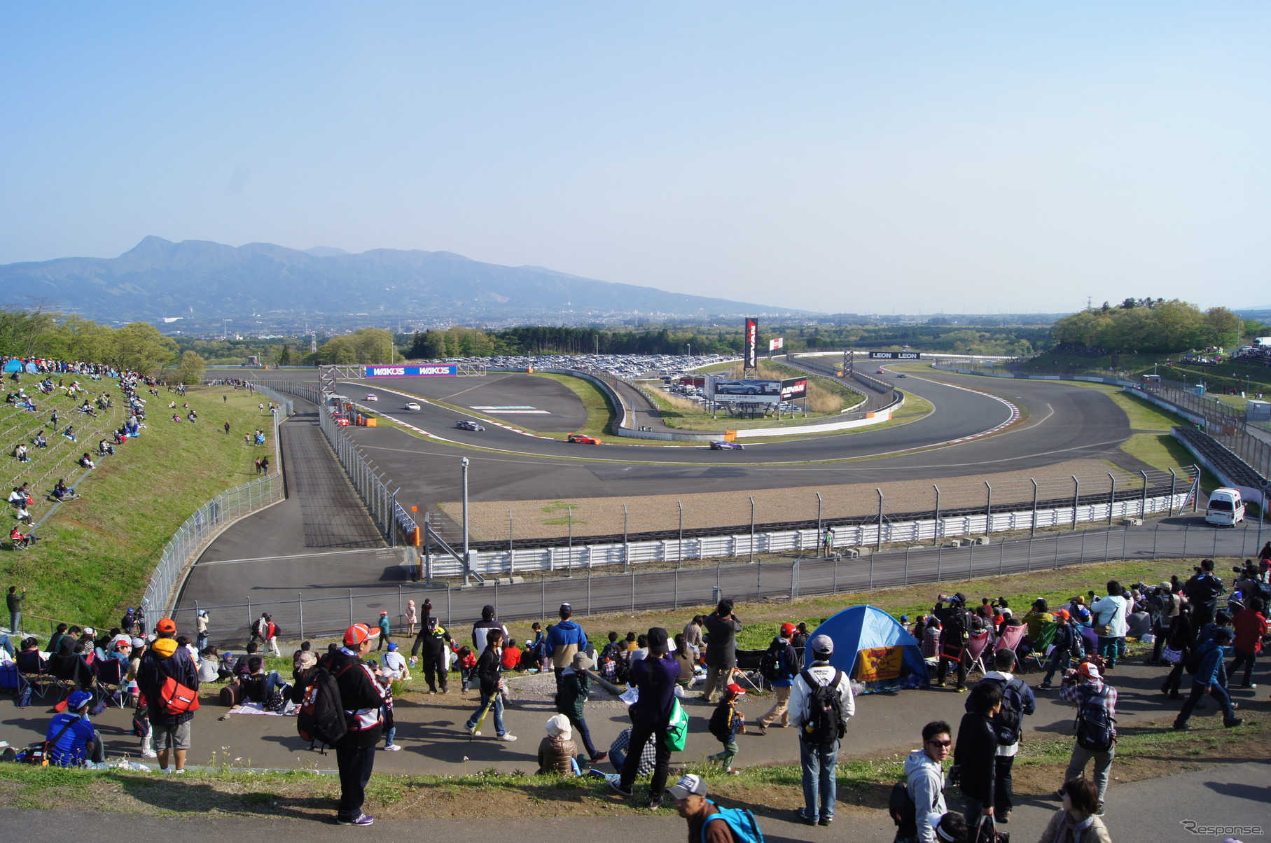 SUPER GT 第2戦のようす