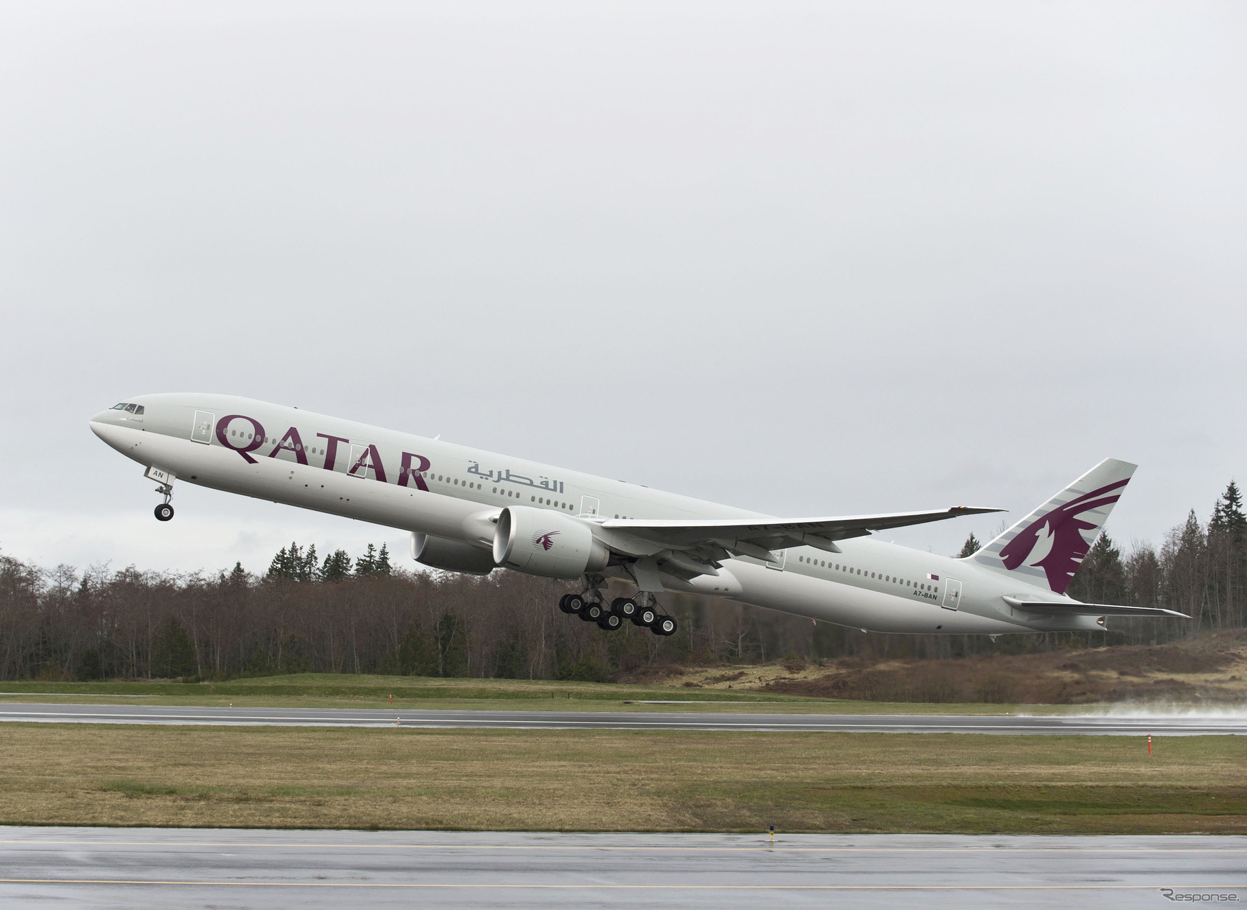 カタール航空777-300ER