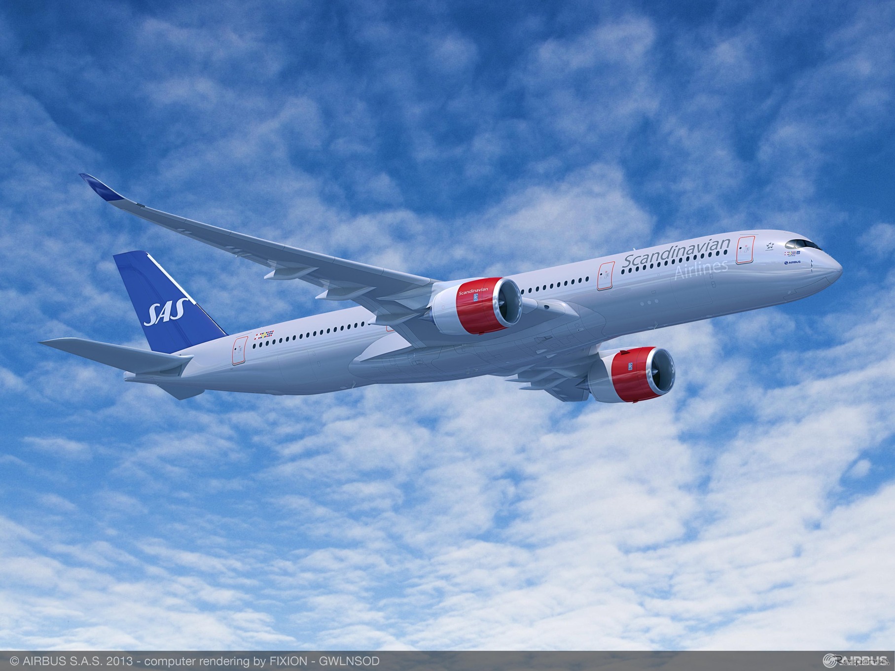 SASのA350-900