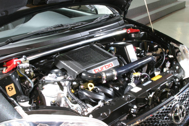 【バンコクモーターショー05】新車購入可能!　トヨタ製ターボ付き4ドアセダン