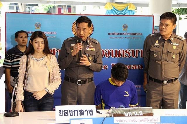 バンコクのＤＳ駐車場で自動車強盗、容疑者の男逮捕