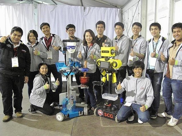 ロボット競技会「ロボカップ」　タイ、レスキュー部門で王座奪還