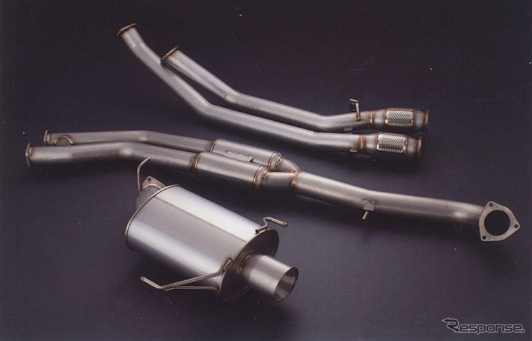 スカイライン GT-R 用チタンマフラー新発売