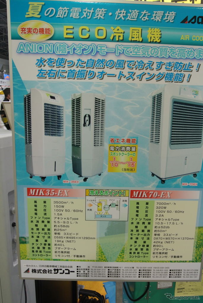 サンコー ECO冷風機