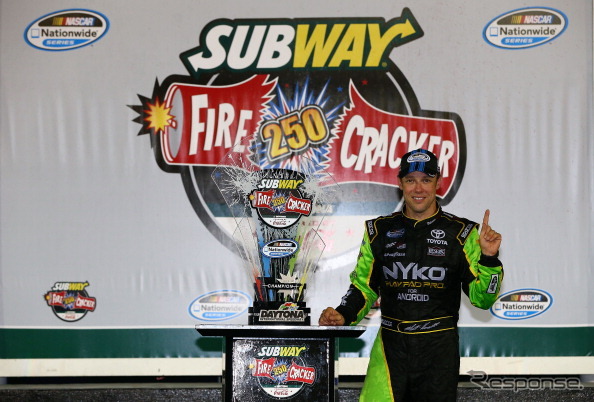 NASCARネイションワイド 第16戦、マット・ケンゼス