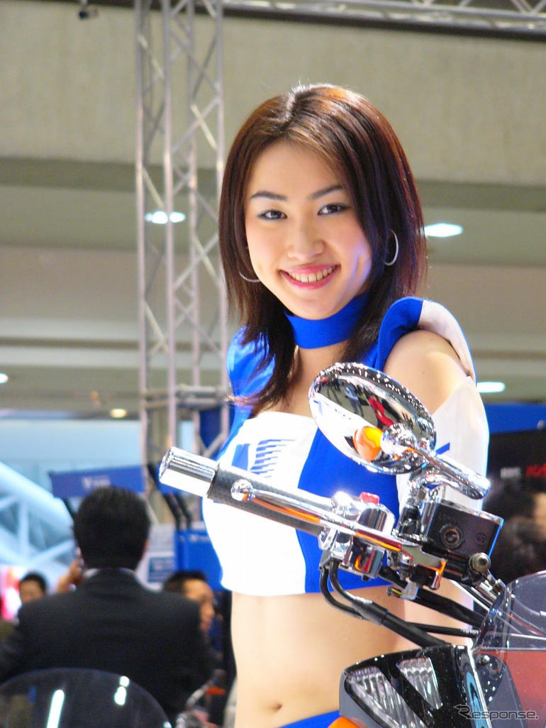 【東京モーターサイクルショー05】あの娘の笑顔に会える