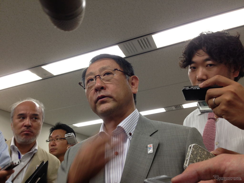 日本自動車工業会 豊田章男会長