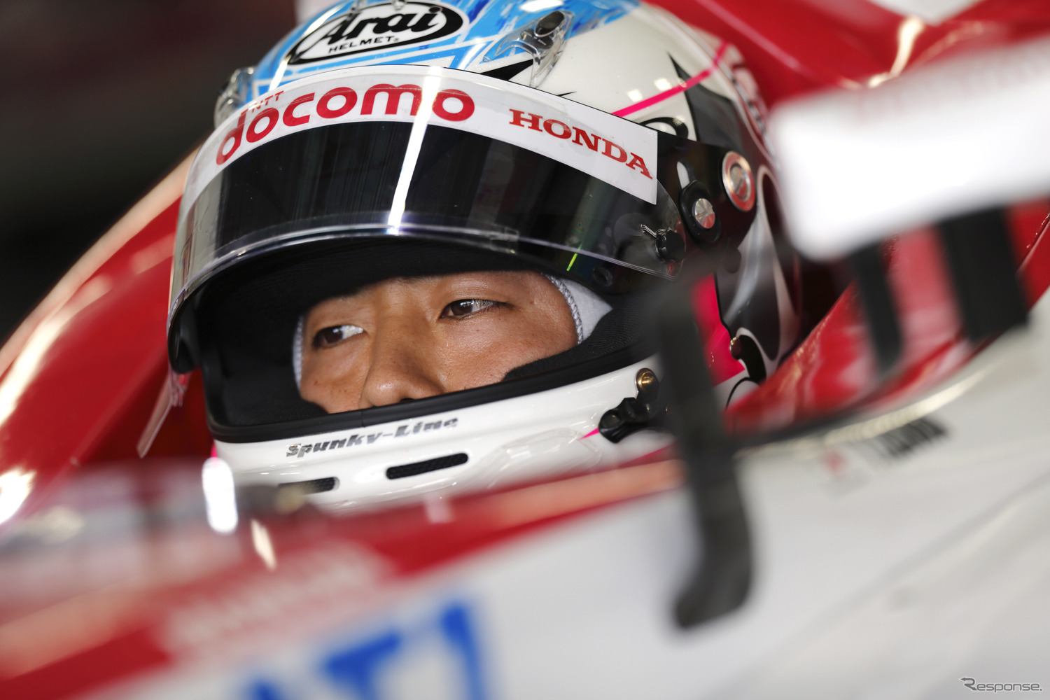 決勝5位は、予選の状況を考えれば上出来といえる伊沢。写真：Honda