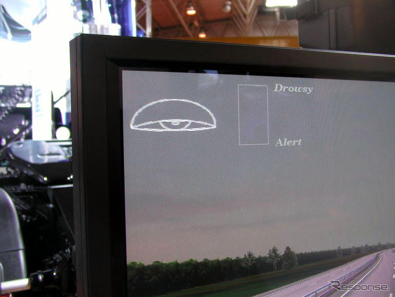 【CVショー05】ボルボの居眠り運転警告システム