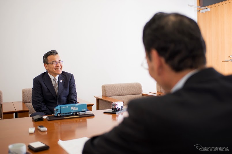 日野自動車 市橋保彦社長