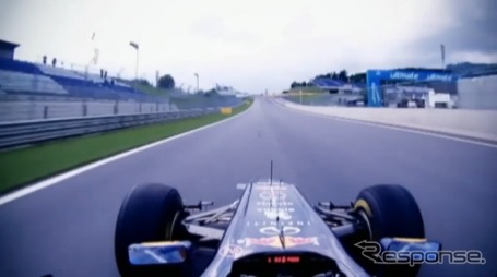 F1がオーストリアで再開（動画キャプチャ）
