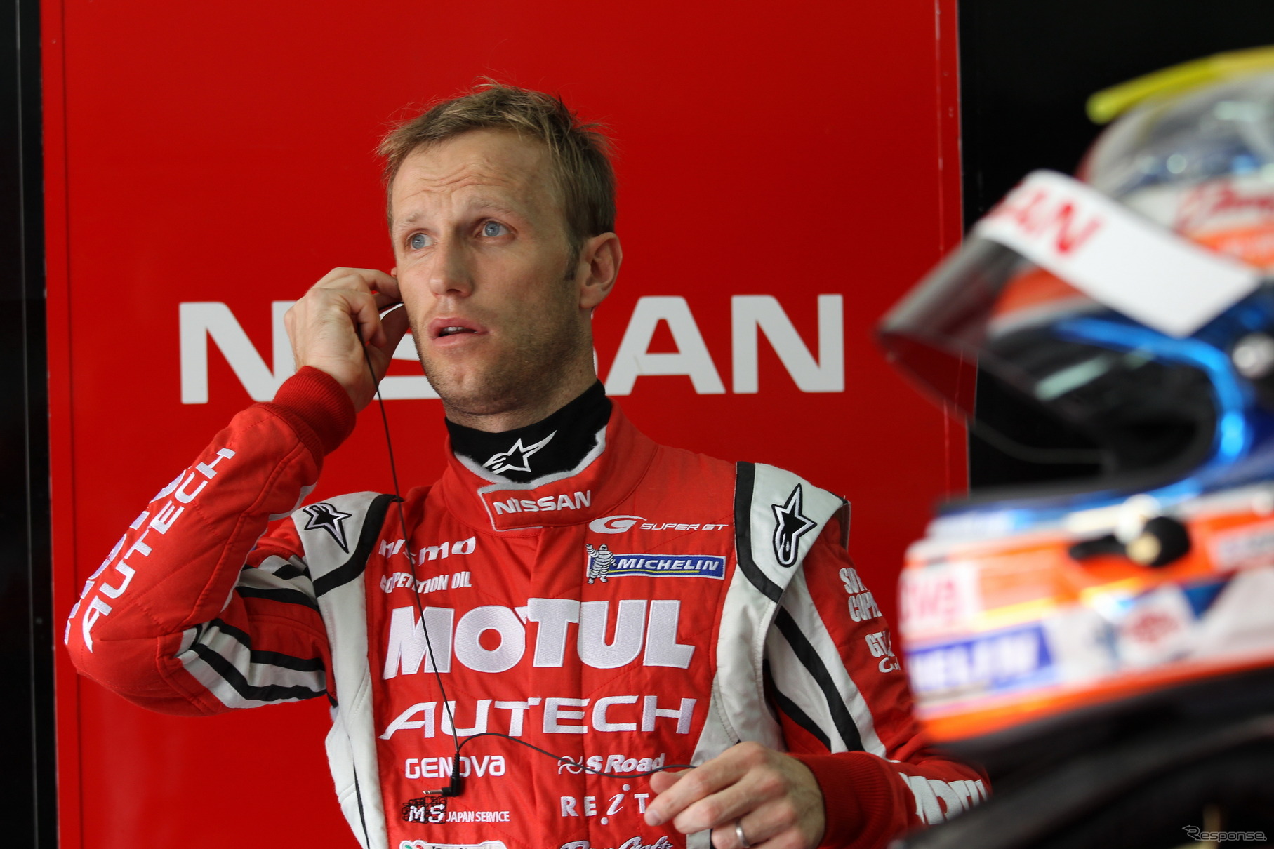 ロニー・クインタレッリの#23 GT-Rは3位。写真：NISSAN（セパン戦）