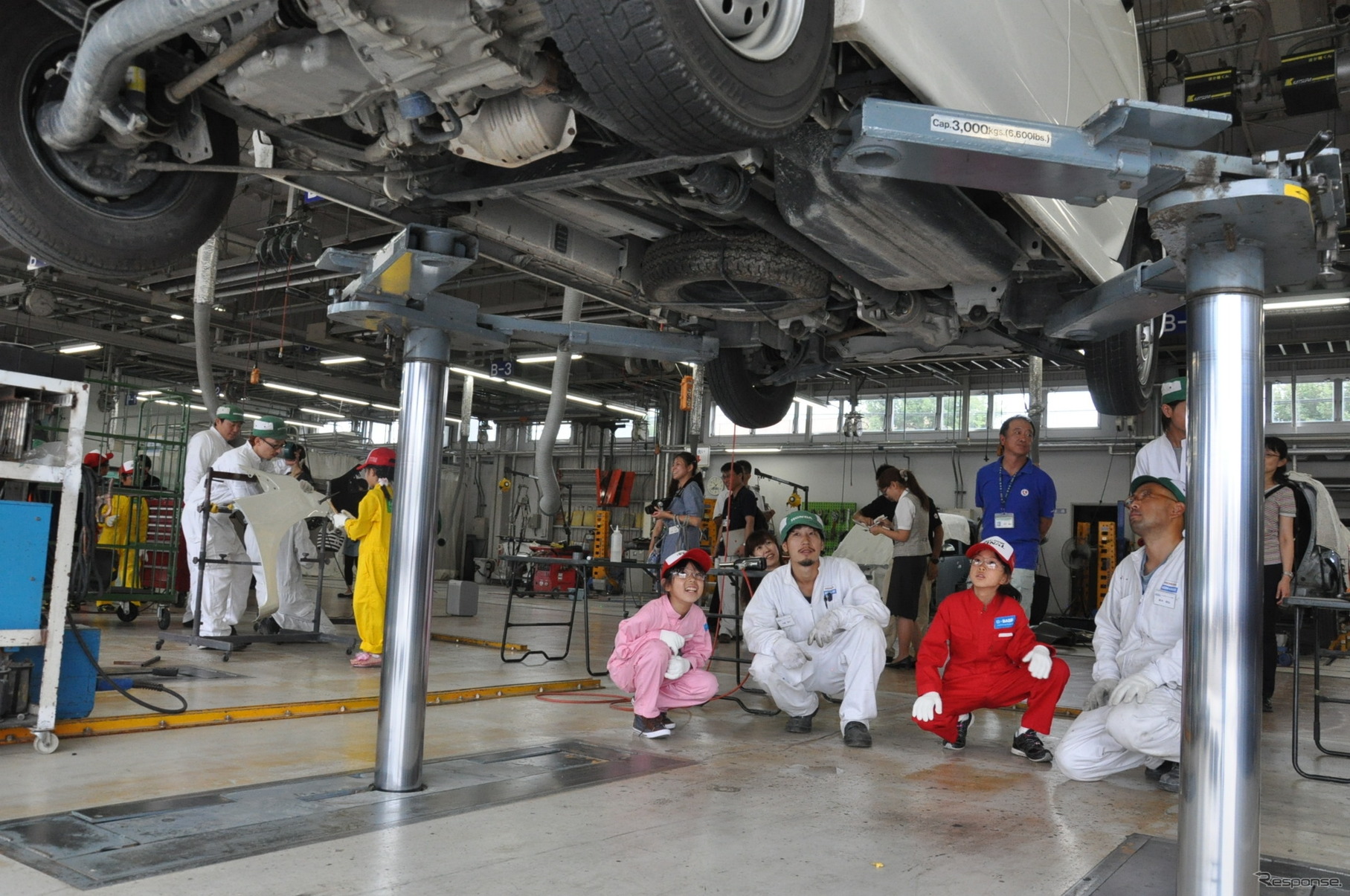 ホンダボディサービス栃木にて開催された環境に優しい工場見学会