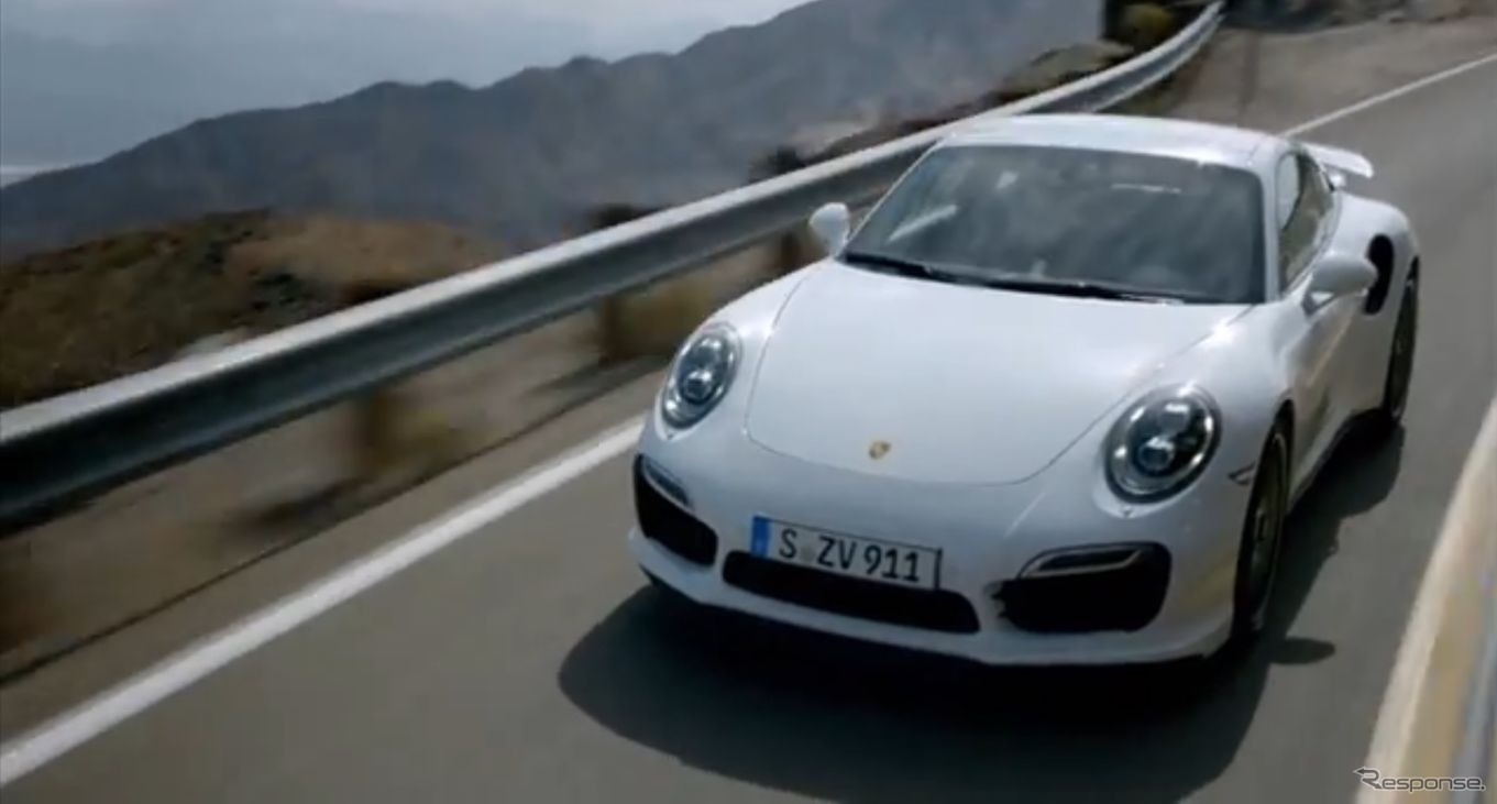 新型ポルシェ911ターボの最新公式映像