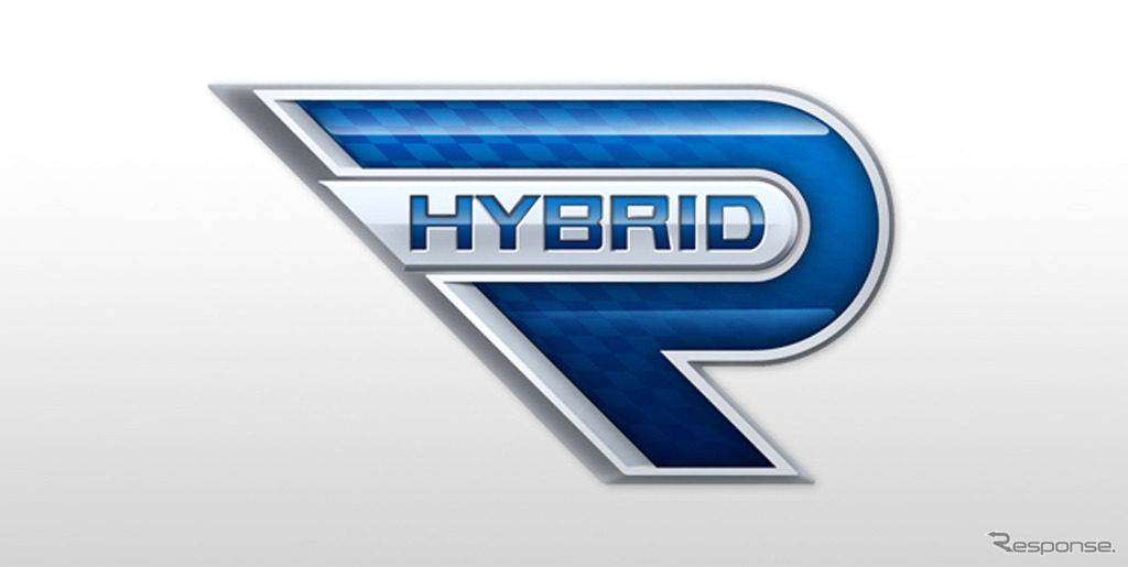 トヨタのハイブリッド-Rコンセプトのロゴ