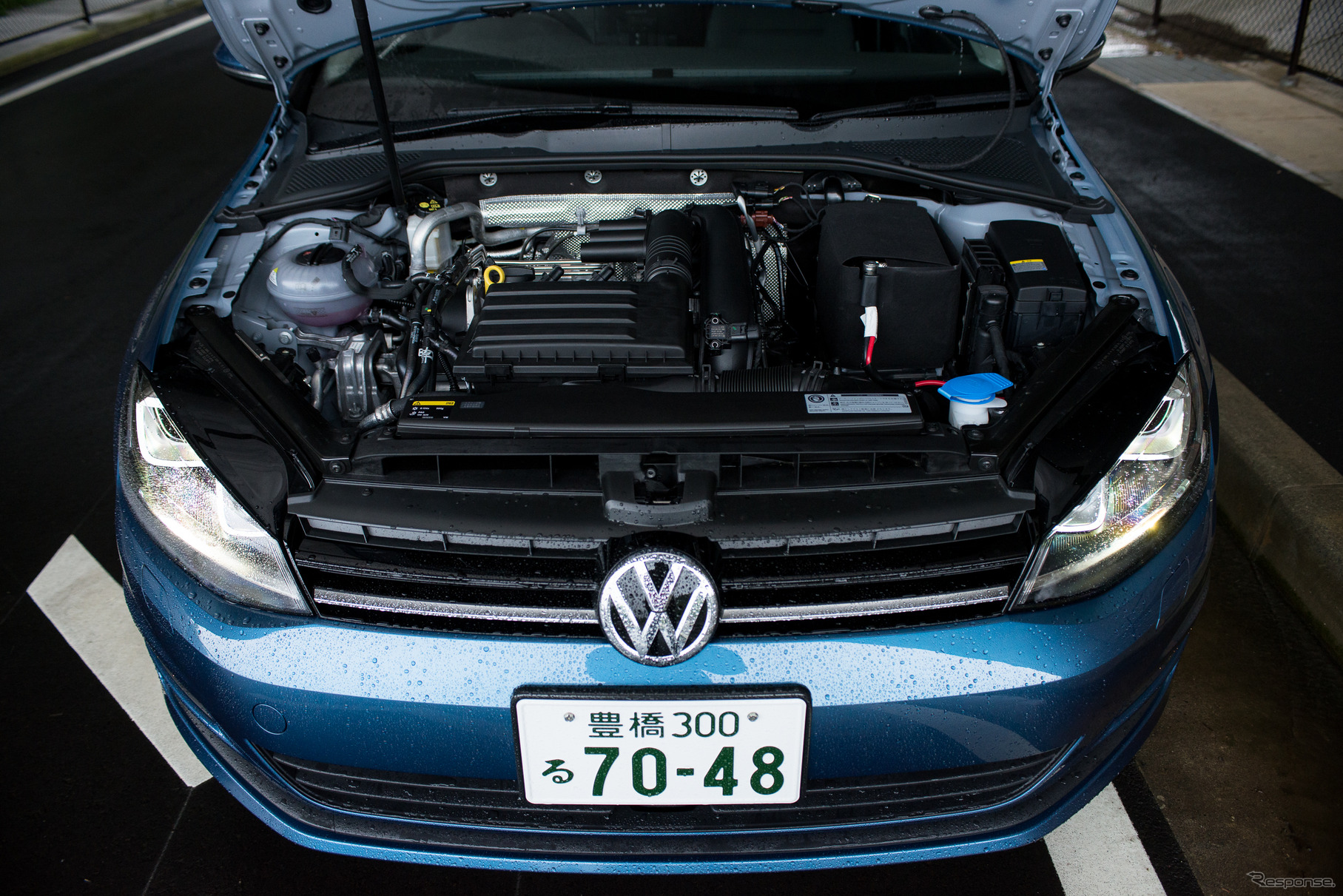 VW・ゴルフ「コンフォートライン」内装