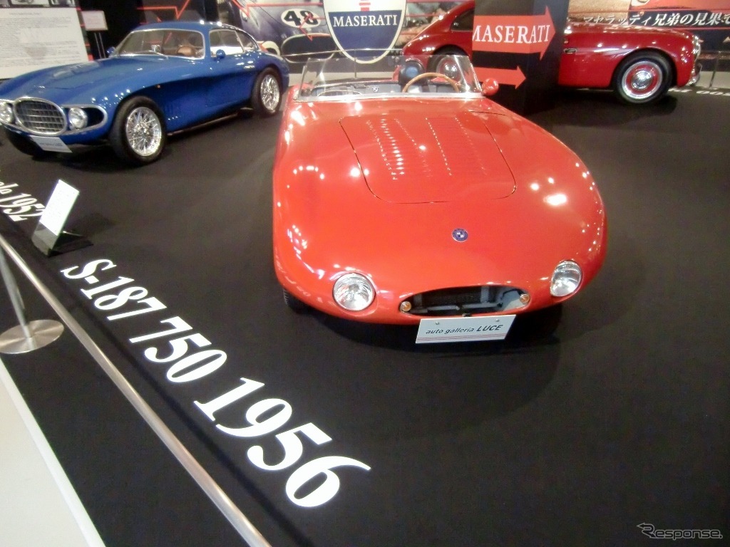 OSCA S-187 750　1956年のミッレミリアでクラス優勝した