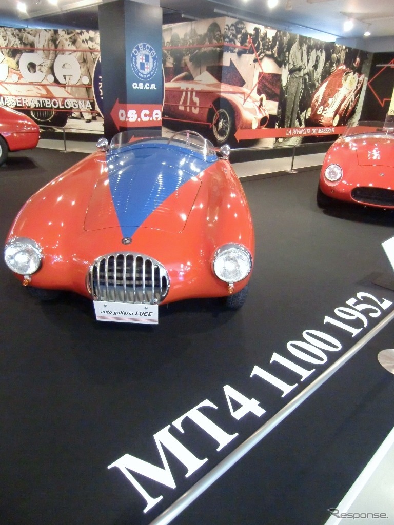 OSCA MT4 1100　1952年のミッレミリアで2位、翌年はクラス優勝のリザルトを残している