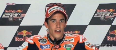 MotoGPインディアナポリス（動画キャプチャ）