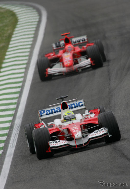 【トヨタF1】ラルフ、危険動作で順位降格