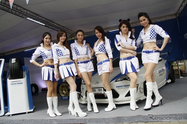 東洋ゴム、タイ開催のトヨタ・ワンメイクレースをサポート