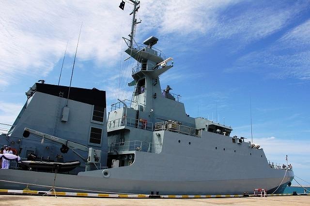 タイ海軍の国産監視船就役