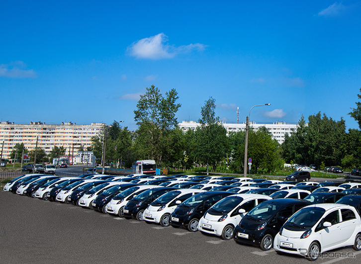 ロシア大統領府に納車された『i-MiEV』70台