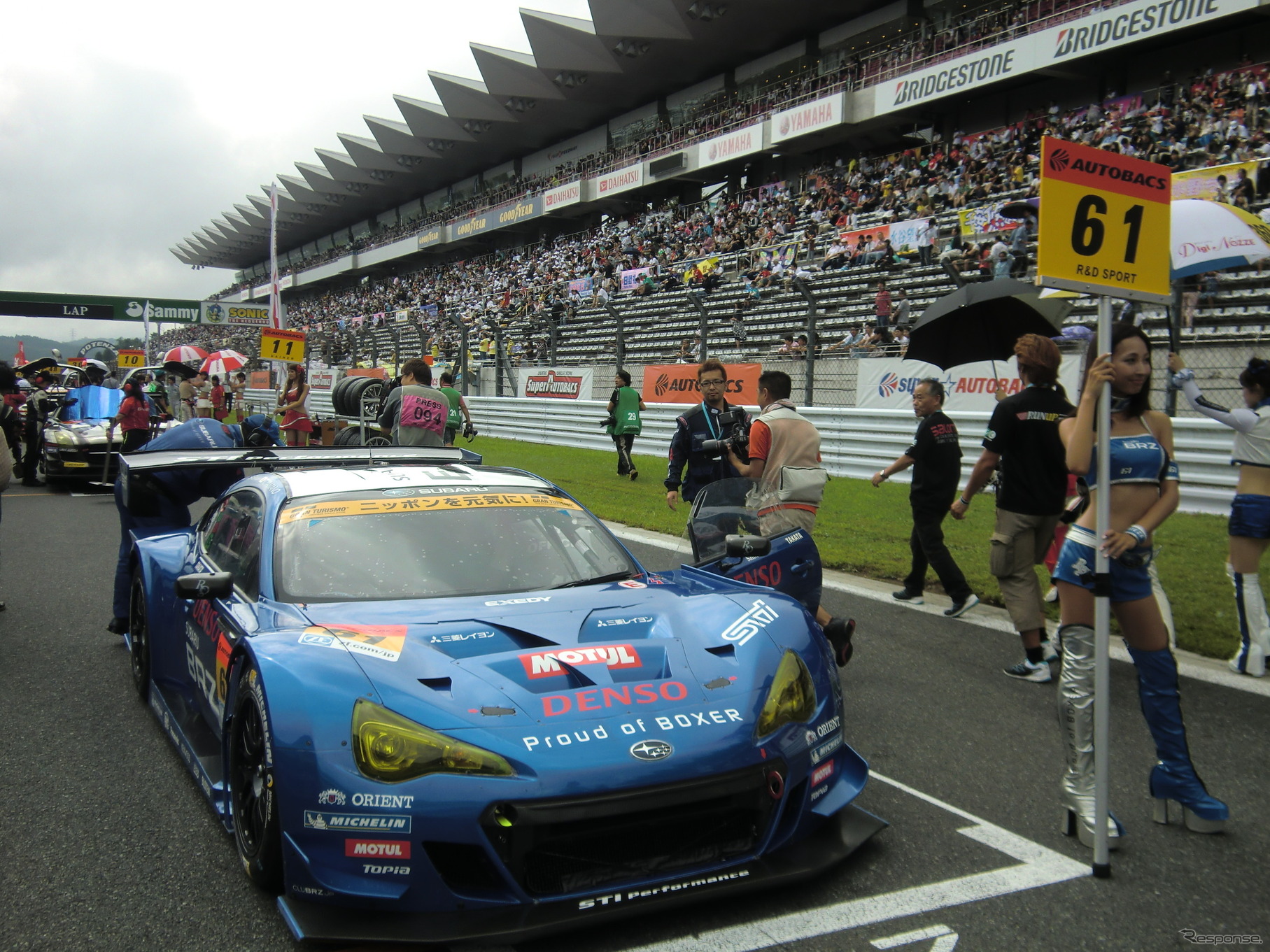 #61 BRZは決勝9位。