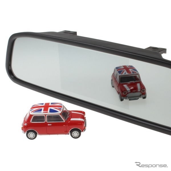 上海問屋・4.3インチバックミラーモニター