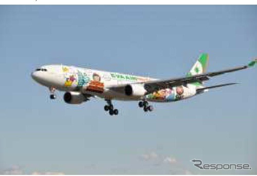 エバー航空、キティジェットで新潟～台北間チャーター便を運航