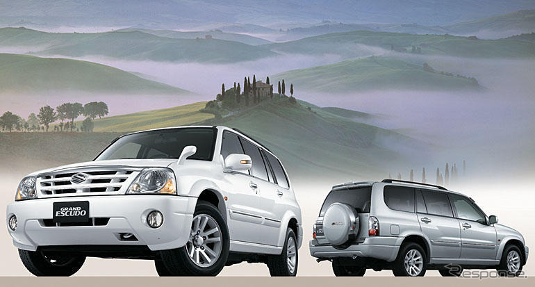 【スズキ エスクード 新型発表】日本の大型SUV市場からは撤退へ