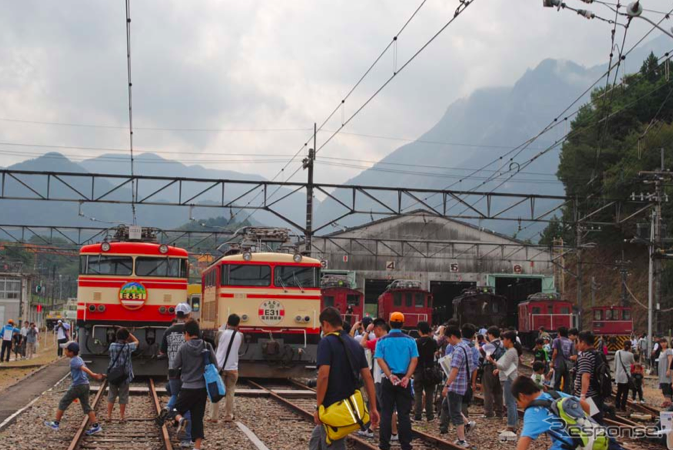 10月6日に横瀬車両基地で開催される「西武トレインフェスティバル」。写真は昨年の様子