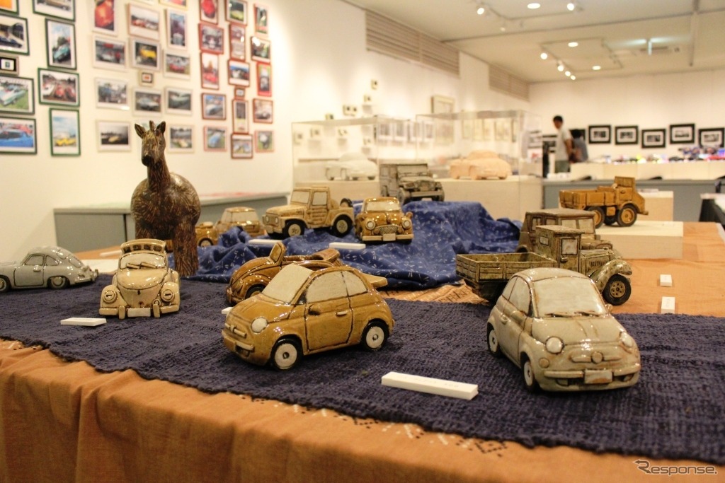 AUTOMOBILE ART EXHIBITION 2013開催　小島豪氏の作品