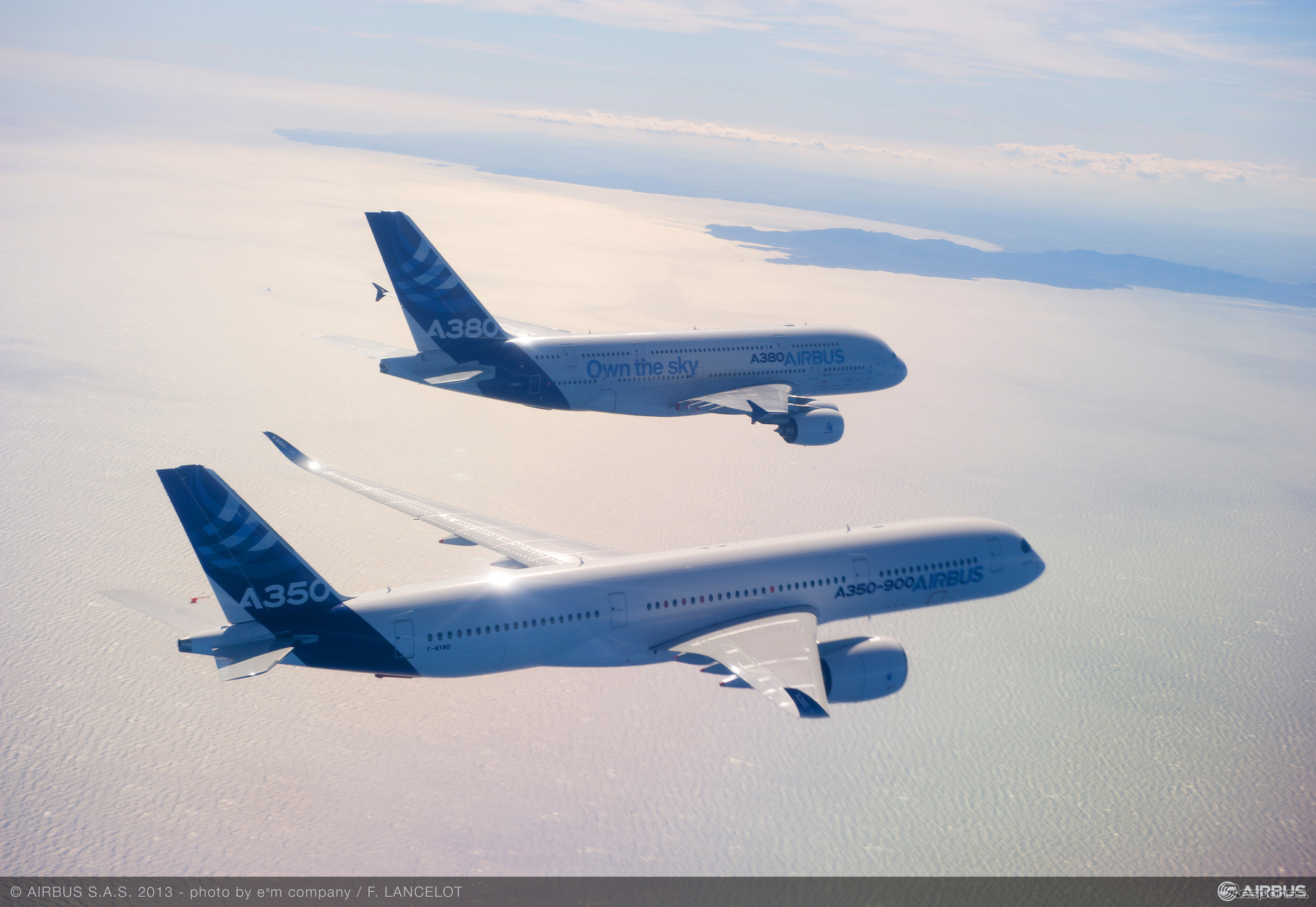 エアバスA350とA380