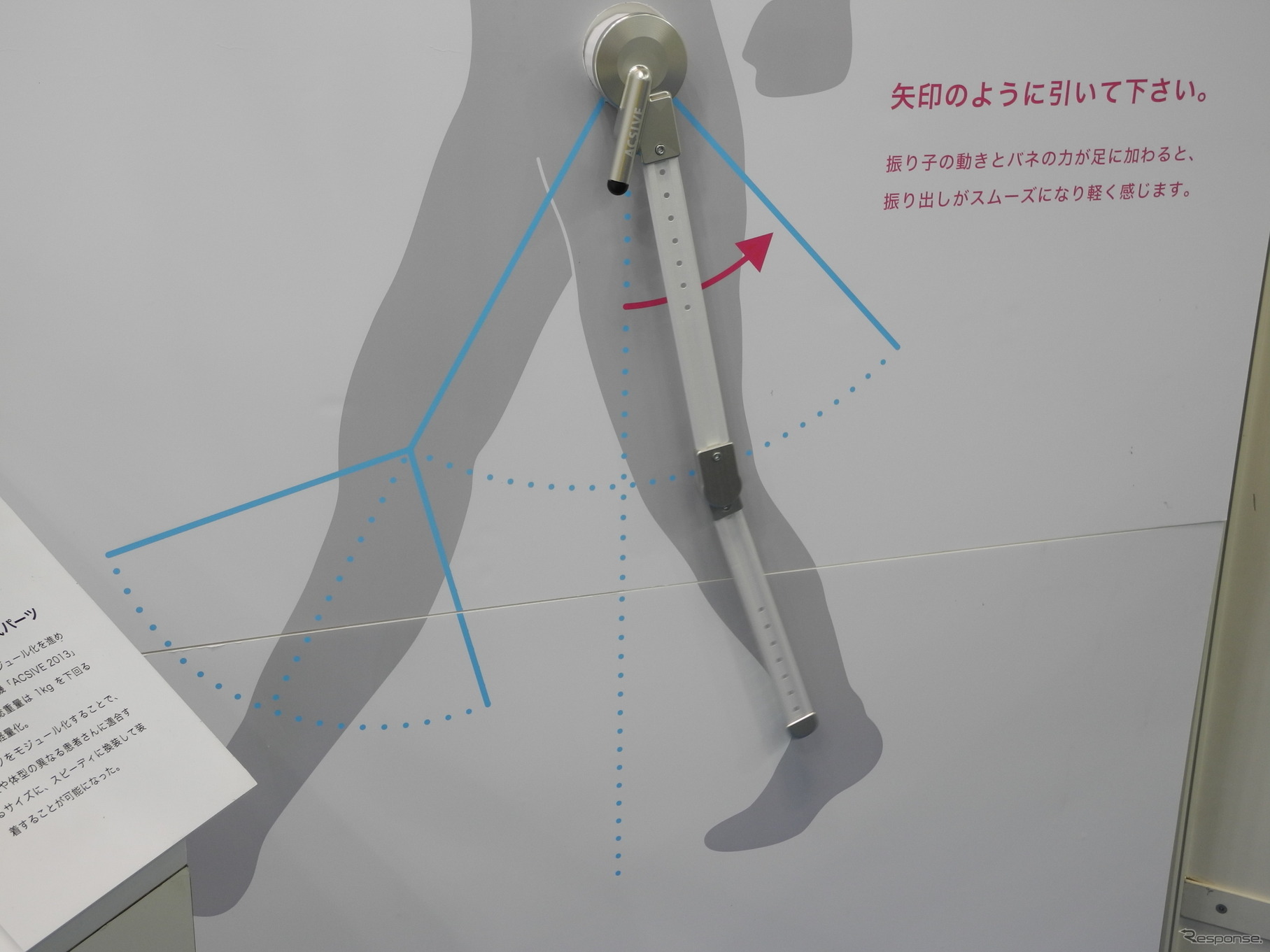 名古屋工業大学の歩行支援ロボット（国際福祉機器展2013）