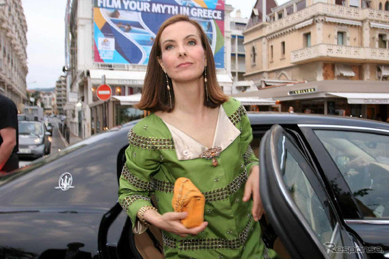 シャロン・ストーン vs マセラティ---カンヌ映画祭