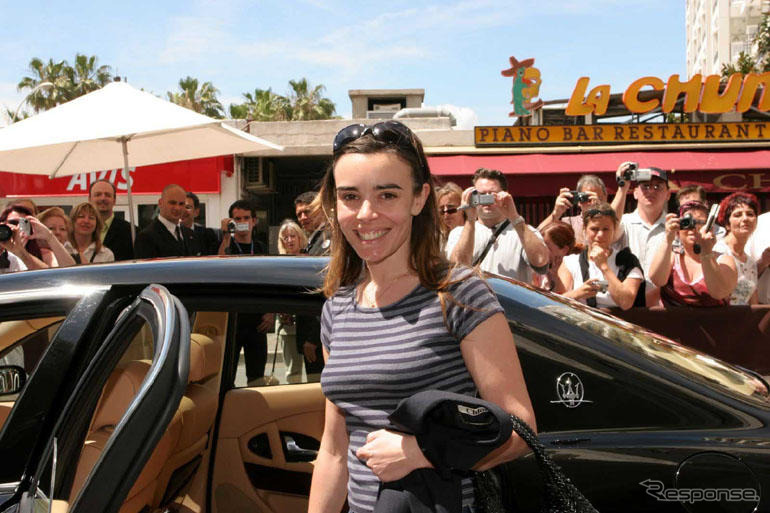 シャロン・ストーン vs マセラティ---カンヌ映画祭