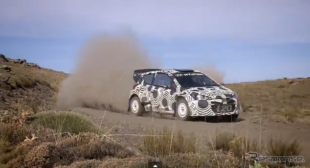 ヒュンダイi20のテスト（動画キャプチャ）