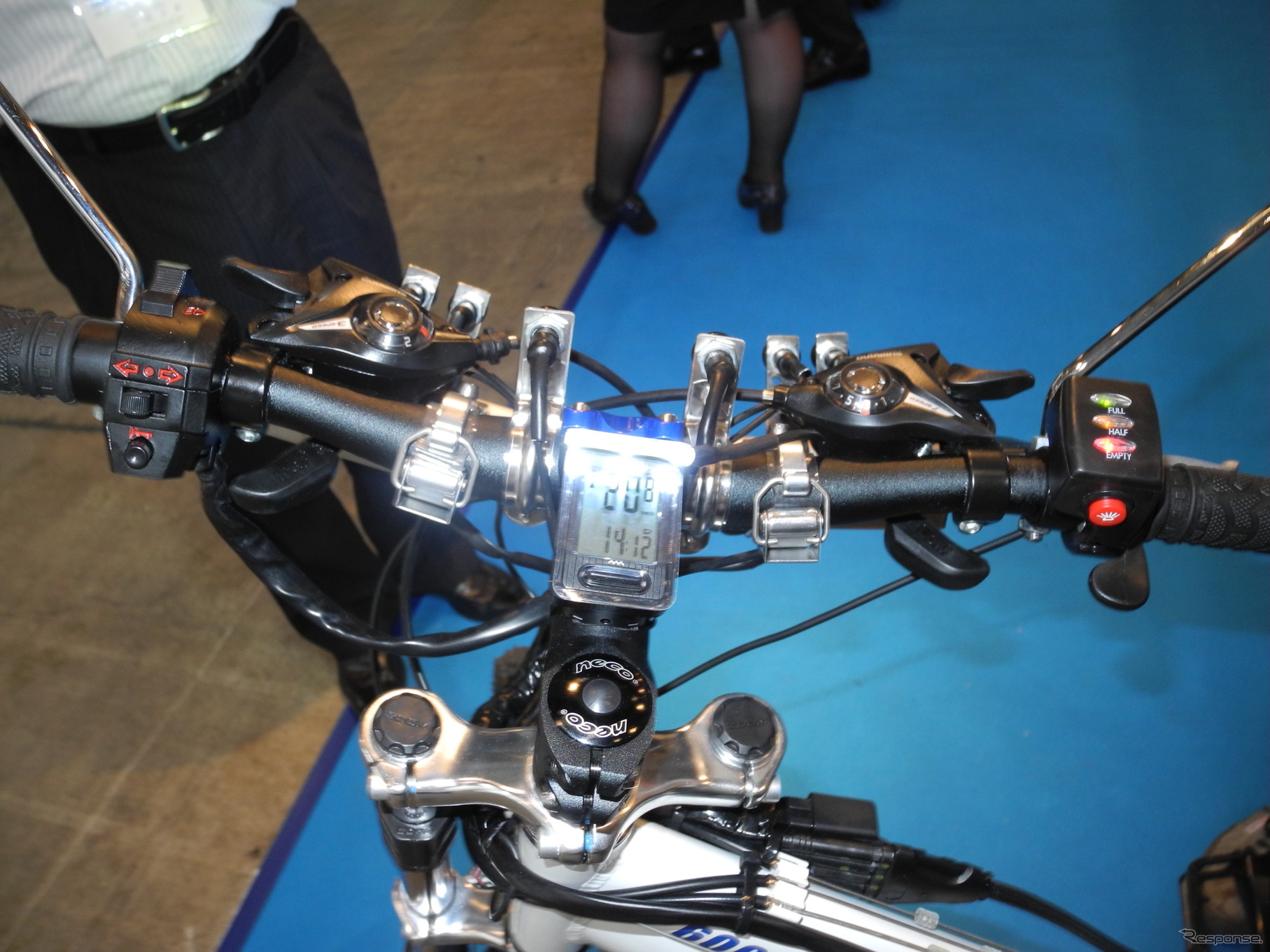 有安オートの電動バイク「Eサイクル」（CEATEC13）