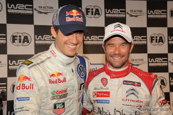 セバスチャン・オジエとセバスチャン・ローブ
