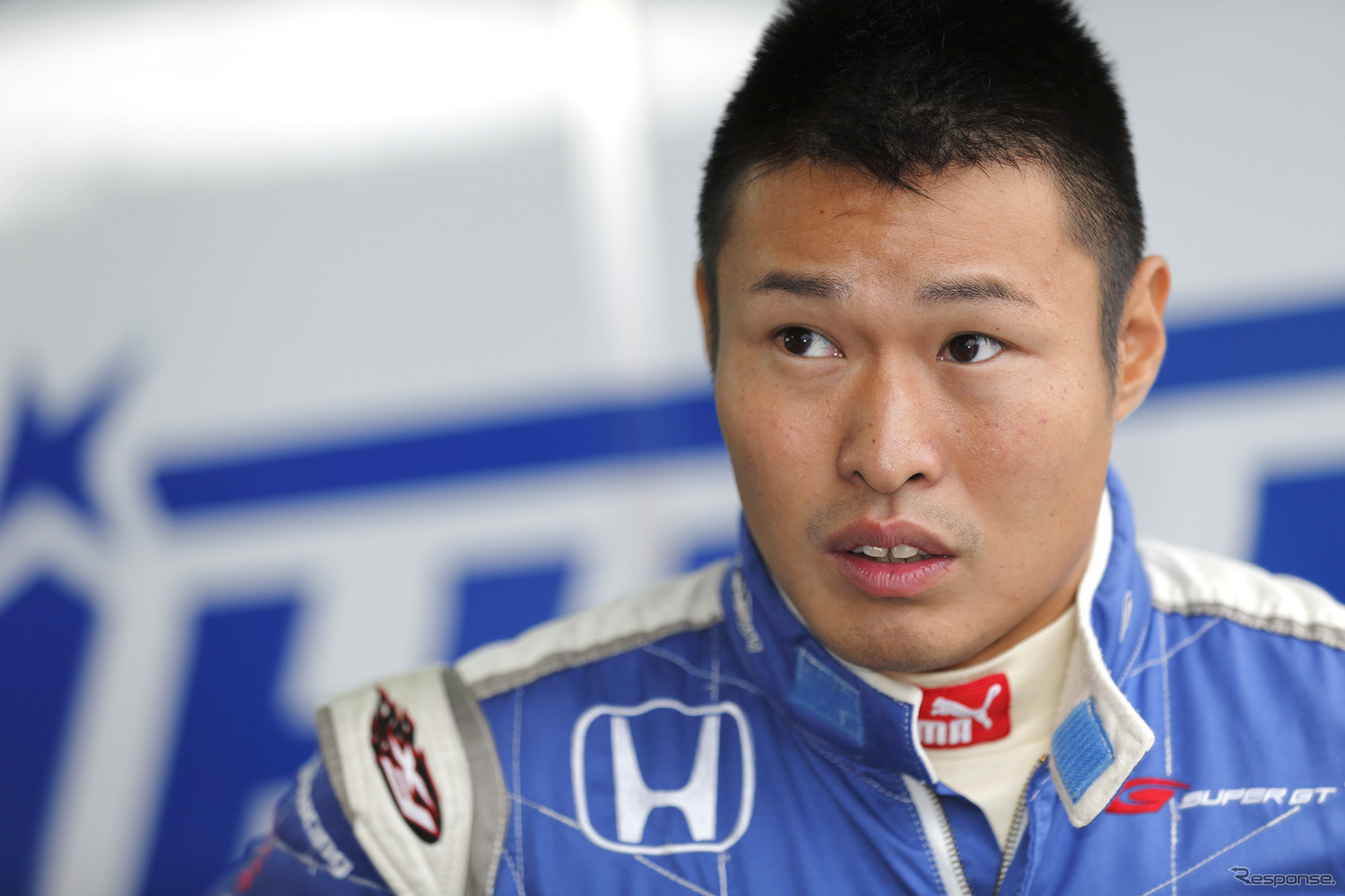 決勝3位の塚越広大。写真：Honda